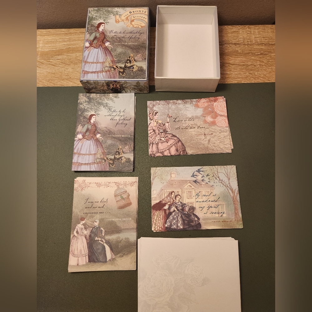 New "The Brontë Sisters" Notecards